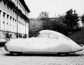 Wagen 38/41 Baudatum: 19.8.1939, ursprünglicher Motor: 38/41 (Baudatum: 13.4.1939), vor dem 31.12.1940 Motor 38/43 eingebaut (Baudatum: 22.10.1939), meist mit Kennzeichen IIIA – 0703 versehen, leichter Versatz zwischen Tür und hinterem Seitenfenster, am 6.9.1939 im Werkshof von Porsche fotografiert, in der Porsche-Inventarliste vom 31.12.1940 als »Sportwagen 2, abgestellt« vermerkt, von Ende 1940 bis Kriegsende wohl in Berlin als Vorführwagen im Volkswagen-Hauptquartier genutzt, gegen Ende des Krieges Dach von Bombe durchschlagen, Reste danach nach Gmünd transportiert. Fahrgestell weitergenutzt mit Karosserie von 38/43, mit Nummer K45.240 auf Porsche zugelassen, vor dem 9.4.1948 von Farina in Italien überholt, Umbau auf Schiebefenster, größeren Grill vorn und unten angeschlagene Scheibenwischer. An Otto Mathé verkauft am 14.6.1949, Kennzeichen T2.222, 1951 auf Käfer-Boden umgesetzt. Verbleib Fahrgestell danach unbekannt, Versteigerungsversuch von RM Sotheby’s Mitte August 2019 für 17 Mio. US-Dollar.
