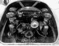 Eine Aufnahme des Vogelsangmotors Typ 367 in der Ausstellung des Museums Prototyp in Hamburg.