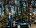 Erwin Schröder hat das 968-Virus mit seinem mitternachtsblauen Cabrio in die Familie gebracht.