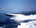 Vollspeed durchs Wasser: Mit dem Porsche V8-Motor wurde die Kineo 27 fast 100 km/h schnell