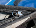 A ring or strap supplied ensures that the zip can be operated easily afterwards (4). In some cases, the new zip is a little slower than the original.
