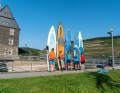 Five paddlers take on the adventure and paddle the Middle Rhine between Bingen and Koblenz.