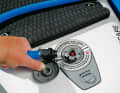 No connection for NRS: NRS is the only brand to use a valve that works very well, but is different to all the others. With a screw connection instead of a bayonet. You can't just borrow a pump.