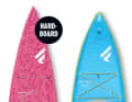 Fanatic Diamond Touring 12'6'' x 28,5'' (left), Fanatic Ray Air Premium 12'6'' x 32,0''