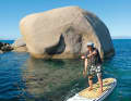 Test area Sardinia. The testers were able to warm up here in February.