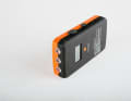 The Indiana rechargeable battery with lithium technology is external, lightweight, quite powerful and can basically power any pump, while also serving as a USB power bank with 6000 mAh and as a torch