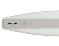 The underwater hull of the Allround Touring paddle board is also simple.