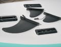 Glory Boards Cross Allround 11'0'' x 31,0'': The many fin options are great.