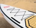 GTS Cruiser 11'6'' x 32.5'': The equipment is very generous with additional rub protection under the bow, four additional carrying handles and a large net.