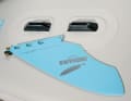 Indiana Family Pack 11'6'' x 31.0'': We really liked the split fin box, which makes rolling in much easier, and the clever fin screw (always fixed to the fin).