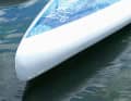 The voluminous bow provides plenty of buoyancy.