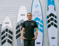 Andy Wirtz and his hardboards