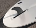 Centre fin with option for thruster fins