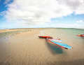 ...and unspoilt, sandy headlands alternate.