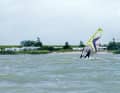 Camping by the water - another reason why the Ijsselmeer is so popular with surfers
