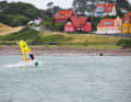 Shallow water off Hundested.