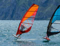 Slingshot Shred Sled (links), I-99 Volare (unten).
