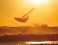 Magical moments in the sunset
