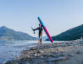 The inflatable technology is designed to minimise the pack size
