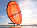 We were able to test the Naish Atom Wing in size 7.0sqm