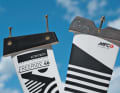 he fins for the Powerbox are quick and easy to fit with a conical head and just one screw. The Tuttlebox with two screws is also used, which is somewhat more complicated to install. Both boxes are sometimes installed in a reinforced version for foil mounting.