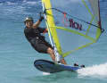 Heiner Gerstenschläger is well-trained and surfs with a youthful passion.