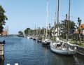 The relaxed atmosphere on the water can also be found in the pleasant villages.