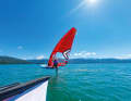 2.20 metres is a decent length for a foil board - but it requires less physical effort and riding technique to take off in light winds.