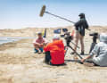 Bei der Lüderitz Speed Challenge 2019 in Namibia drehte das Team viele Aufnahmen.