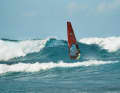 Lina Erpenstein was even able to train for Ho'okipa on this trip.