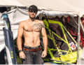 Modellathlet Nico Prien (GER 7) hat mit der Fitness in einer Woche keine Probleme.
