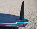 Slalom-Set-up: Im JP Slalom, der ohne Finne ausgeliefert wird, haben wir von MS-Fins die Modelle X7 S+ in der Länge 38 Zentimeter und X6 S+ in 40 Zentimeter verwendet.