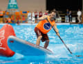 Stand-up paddlers won't miss out in Hall 17 either.