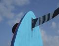 The Tabou Rocket 115 Team in a surf test