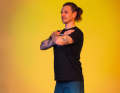 Good Mornings: Choose a shoulder-width stance and cross your arms in front of your upper body.