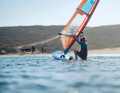 Get in the fast lane! If the equipment and spot are right, children learn windsurfing in fast motion.