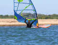 We’ll show you how to get back on your board and make it safely to the beach, even in a gentle breeze!