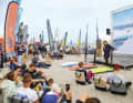 ...just like the surf editors, who also give workshops on the beach stage.