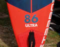 The Starboard Ultra 86 in the surf test