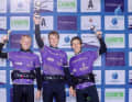 ...and stood on the podium alongside Anton Richter and Nick Spangenberg.