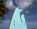 We One does not supply fins with the board, we have it with the single fin options.