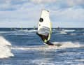 Even when the wind is strong, the waves in Heiligenhafen remain gentle.