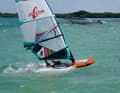 The Patrik F-Race sits low in the water and offers plenty of control.