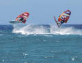 Two world champions (Vrieswijk and Caers) pull off a Shifty in unison – one of the most modern and radical 
freestyle manoeuvres.