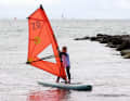 Bei den Kids-Kursen von surf und Saltwater wurde das Goya Surf Trainer ausgiebig getestet
