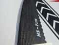 High-tech at the rear: the MS-Fins Hyper is a feat of engineering: air flows through semi-open sleeves along the thinner fin screws...
