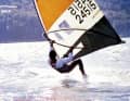 In der familieneigenen Segelschule am Tegernsee wurde Stickl vom Windsurf-Virus gepackt.