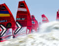 Extreme conditions on the penultimate day of the iQFOiL Games in Cadiz