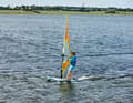 1) As always before a gybe: gain momentum and check the free space to leeward!