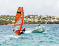 Windsurfers must always avoid motorboats